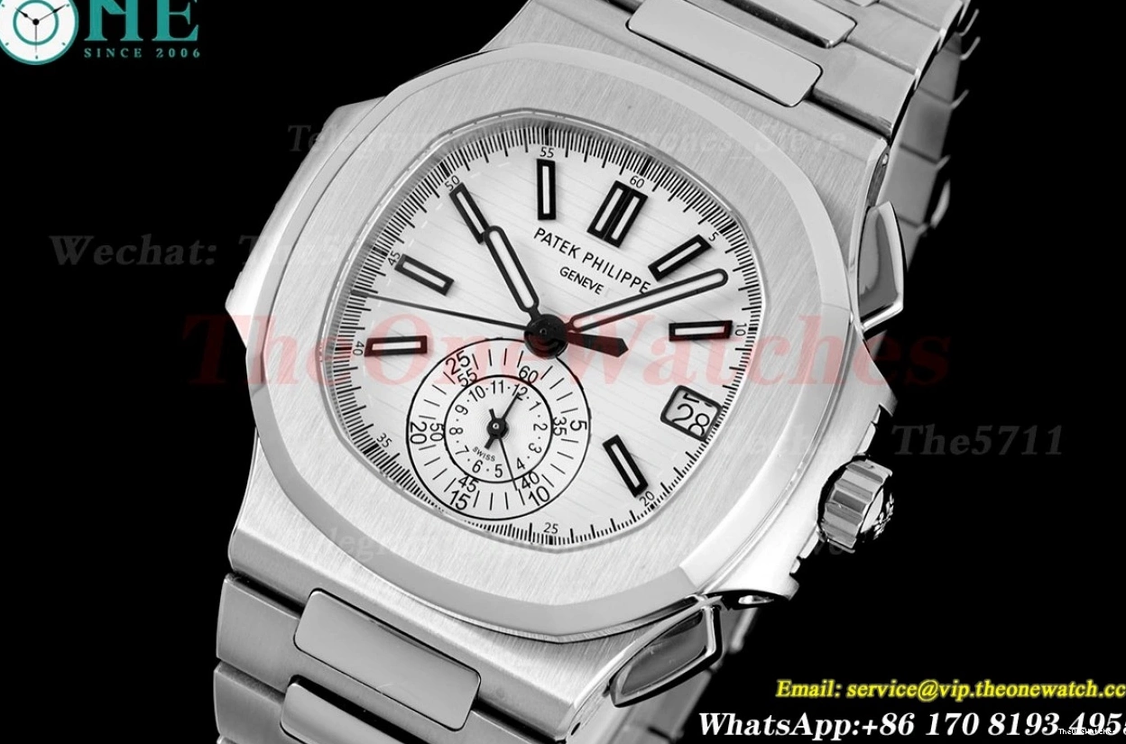 PPF SS White 40mm White 5980 SS Nautilus A28-520 0213